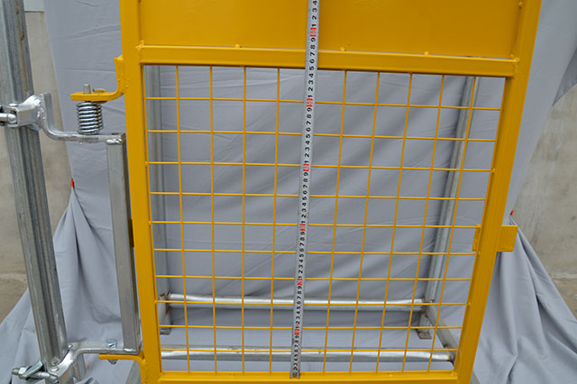 Spring Scaffolding Safety Gate a molla Gate di sicurezza