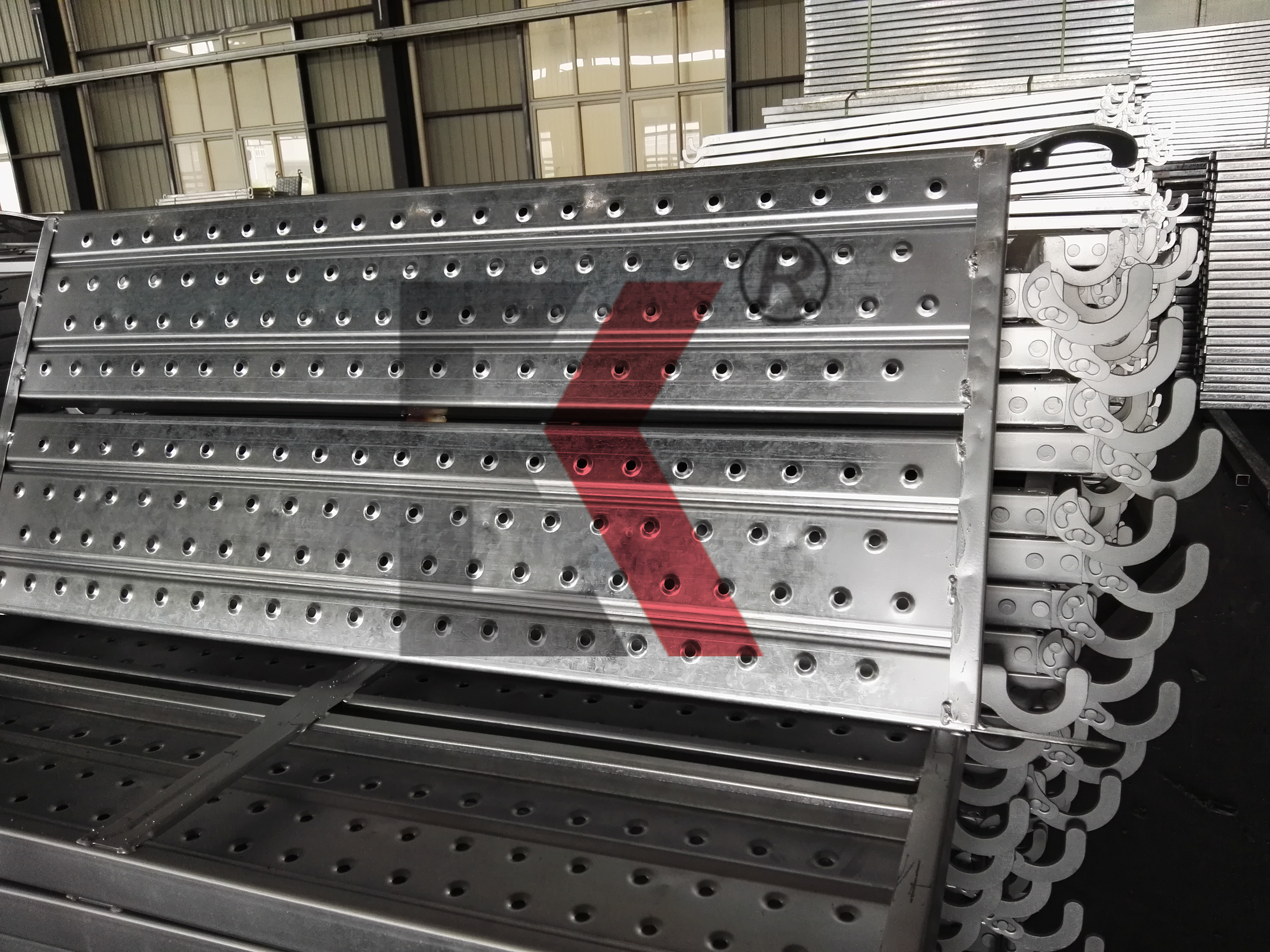 scaffolding plank Plancia di impalcature di impalcature