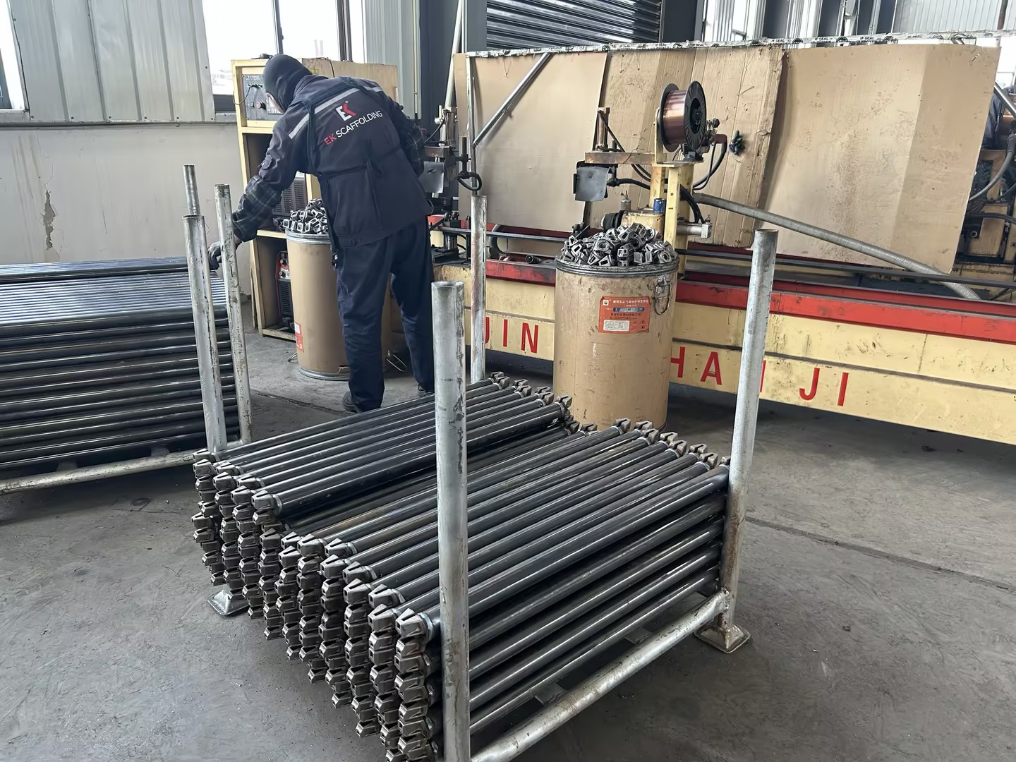 Ringlock Scaffolding Ledger Ledger di impalcature Ringlock