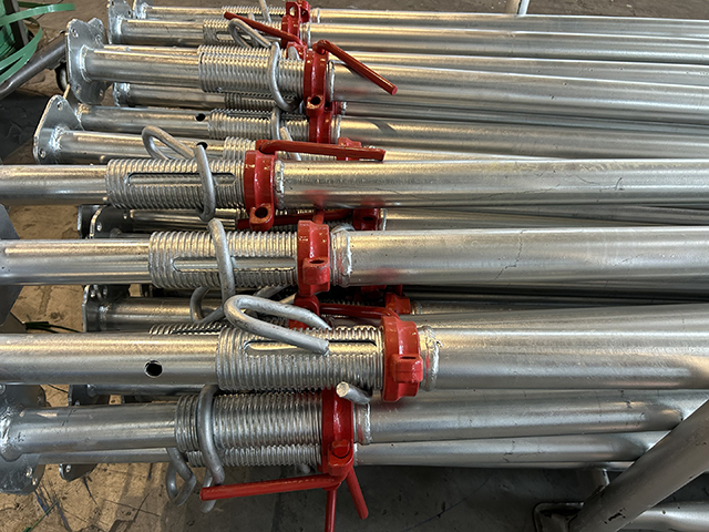 Light Duty Scaffolding Steel Shoring Prop puntellamento in acciaio per ponteggi leggeri Ponteggi
