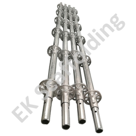 Sistema di impalcature verticali verticali dipinto dipinto galvanizzato