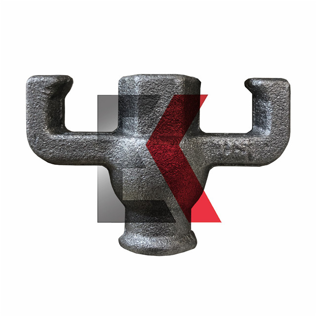 Gli accessori per impalcature cadono dado ala forgiato di tiro per cassaforma