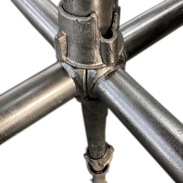 Sistema di impalcature orizzontale di ledger galvanizzato HDG