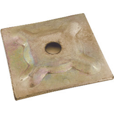 Piastra rondella in acciaio pressata