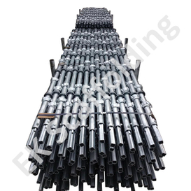 Sistema di impalcature verticali verticali dipinto dipinto galvanizzato