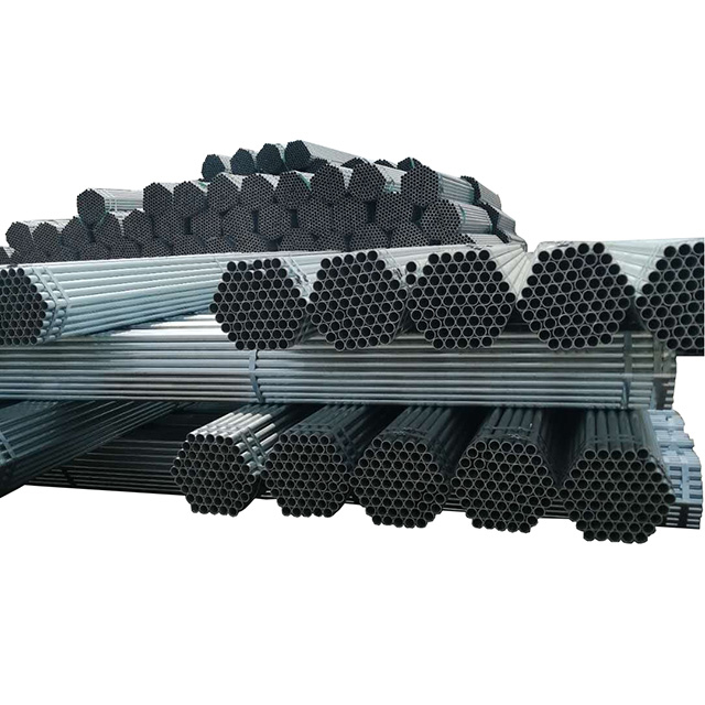 Q235 tubo zincato in acciaio con impalcatura saldata