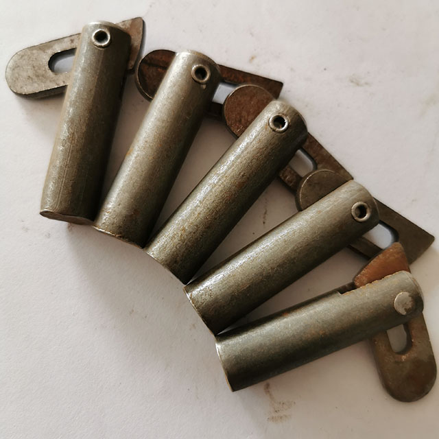 Accessori per ponteggi zincati Perno di bloccaggio in acciaio nero