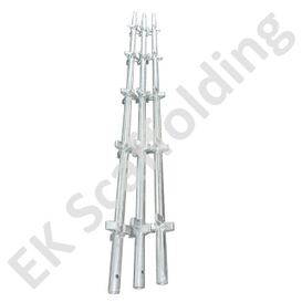 Sistema di ponteggi verticale galvanizzato verniciato standard Kwikstage