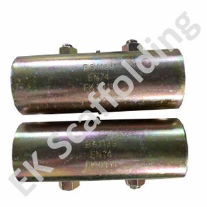 Accoppiatore per manica di impalcatura pressata per impalcatura britannica