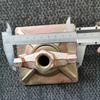 Accoppiatore con dado ad alette da 110 mm per impalcature zincate