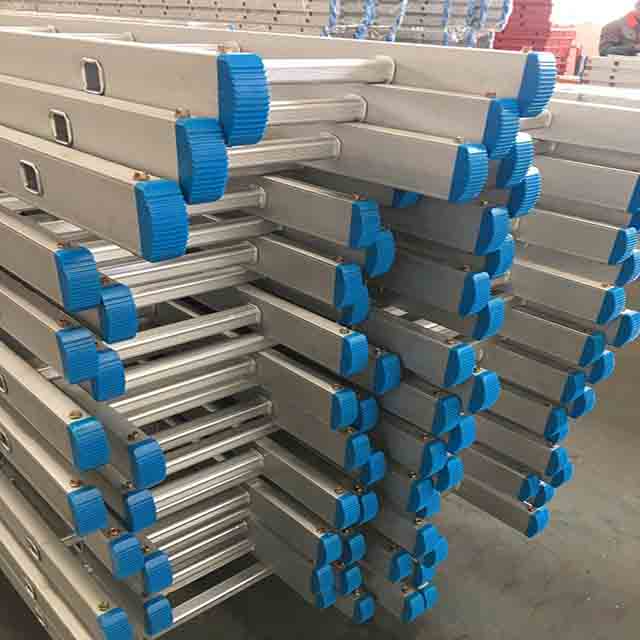 Scala dritta in acciaio in alluminio per ponteggi di materiali da costruzione