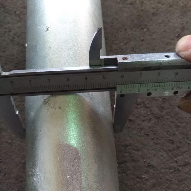Puntelli in acciaio zincato per ponteggi