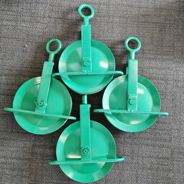 Accessori di impalcature per rivestimento in polvere Ruota gin