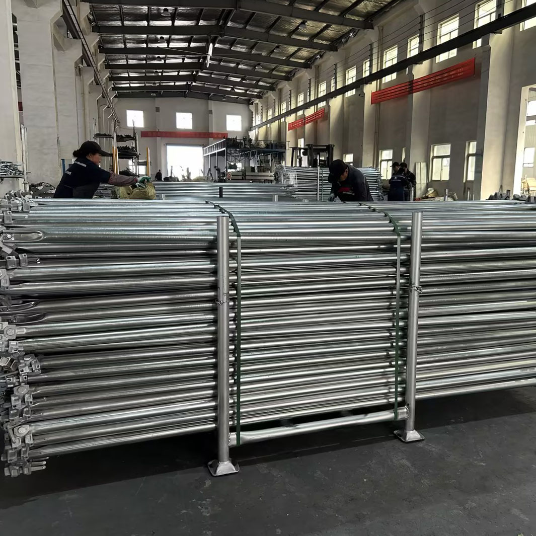 Braccia diagonale in acciaio galvanizzato con impalcatura