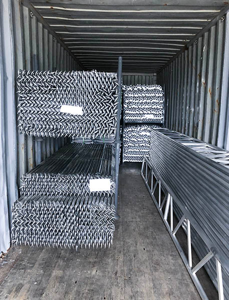 Punch Hole Impolding Guardrail