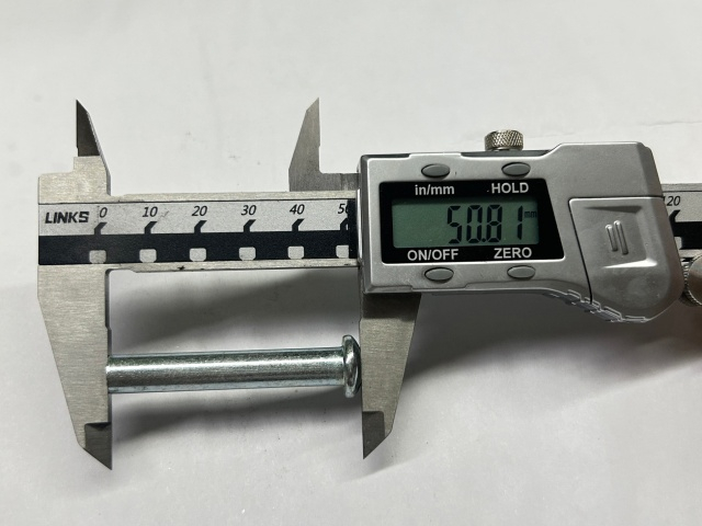 Dimensioni rivetto accoppiatore per ponteggi tedesco