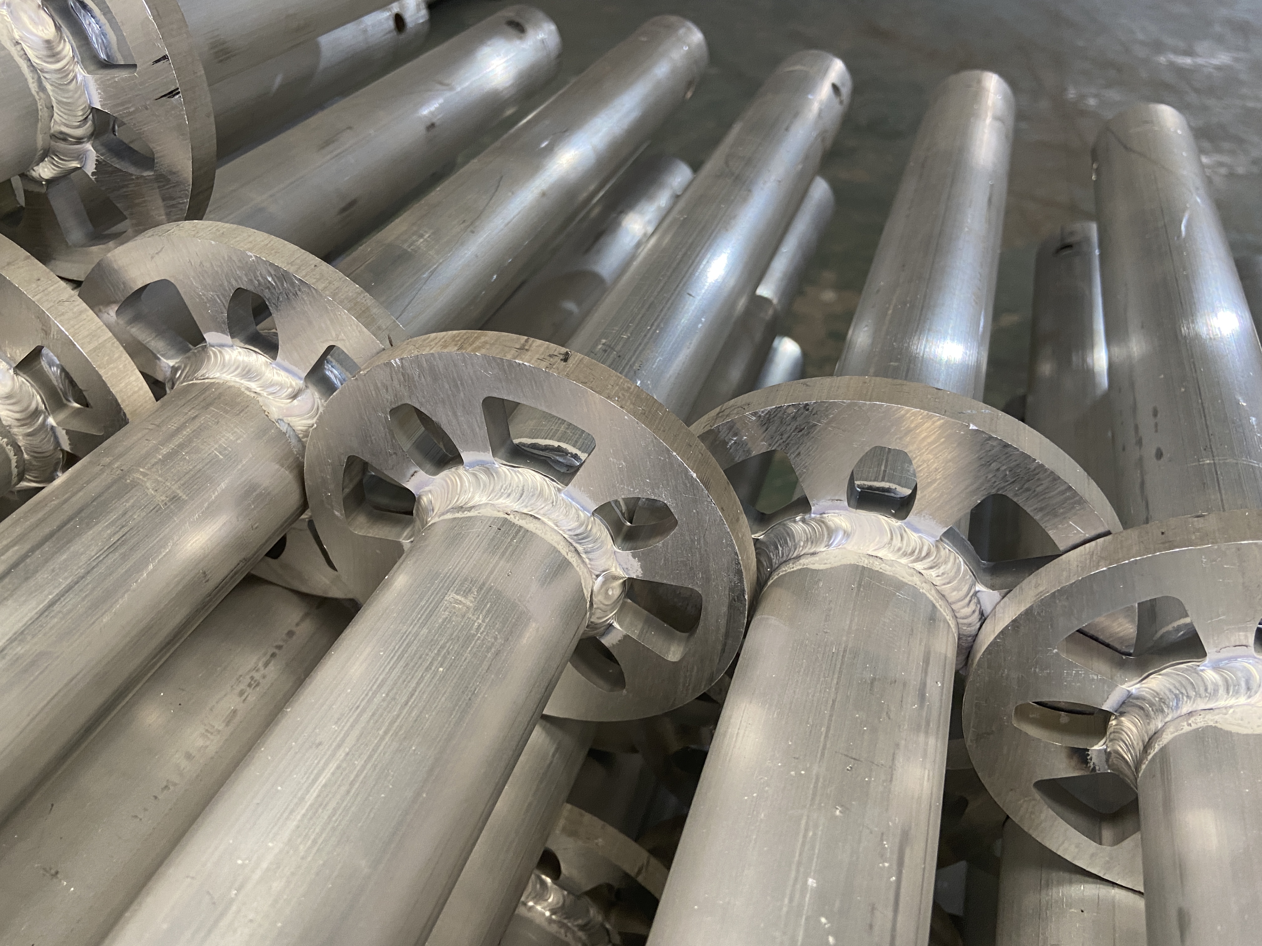 Standard di impalcature Ringlock in alluminio