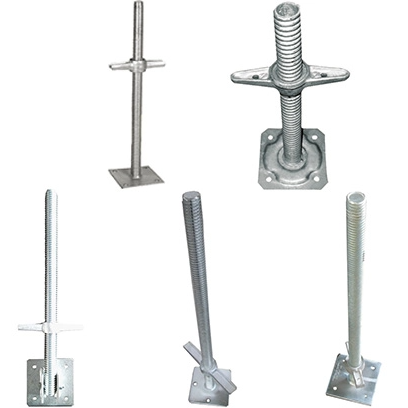 Jack di base regolabile solido impalcatura