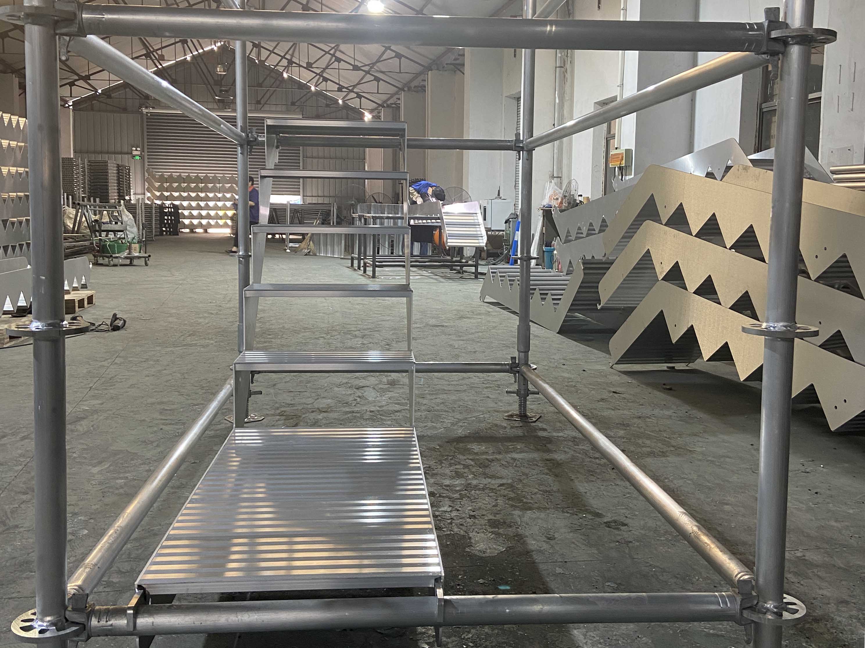 Impalcature Ringlock in alluminio