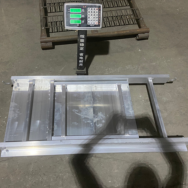 Piattaforma di accesso alle impalcature Ringlock in alluminio 1,2 m