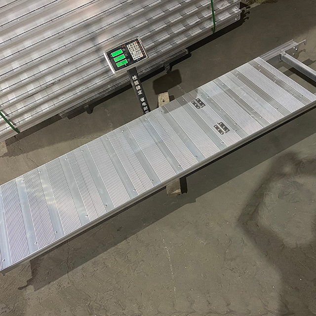 Piattaforma di accesso alle impalcature Ringlock in alluminio 2,4 m