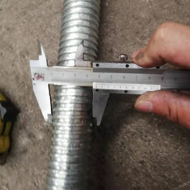 HDG Ponteggi a vite cava con base a vite per costruzione
