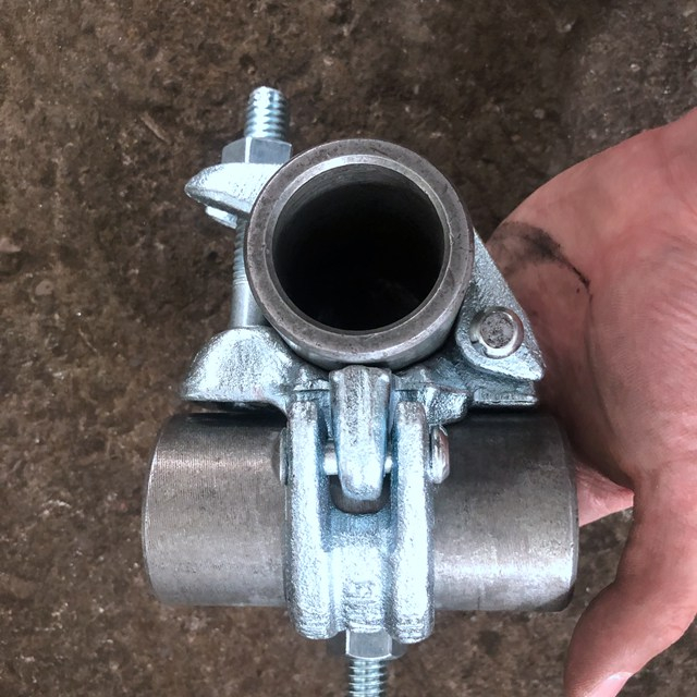 Galvanizzato Droppolding Droppged Double Accoppiatore