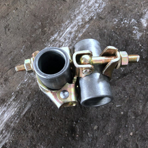 Electro galvanizzato EN74 1B Impalcatura Pressata doppia accoppiatore