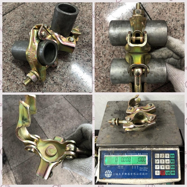 Accoppiatore girevole premuto