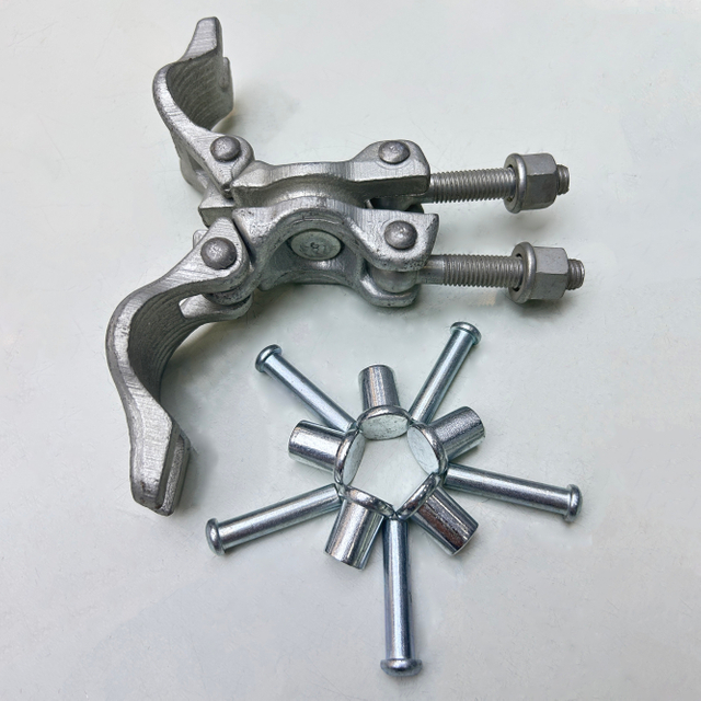 Rivetto per accoppiatore per ponteggi americano