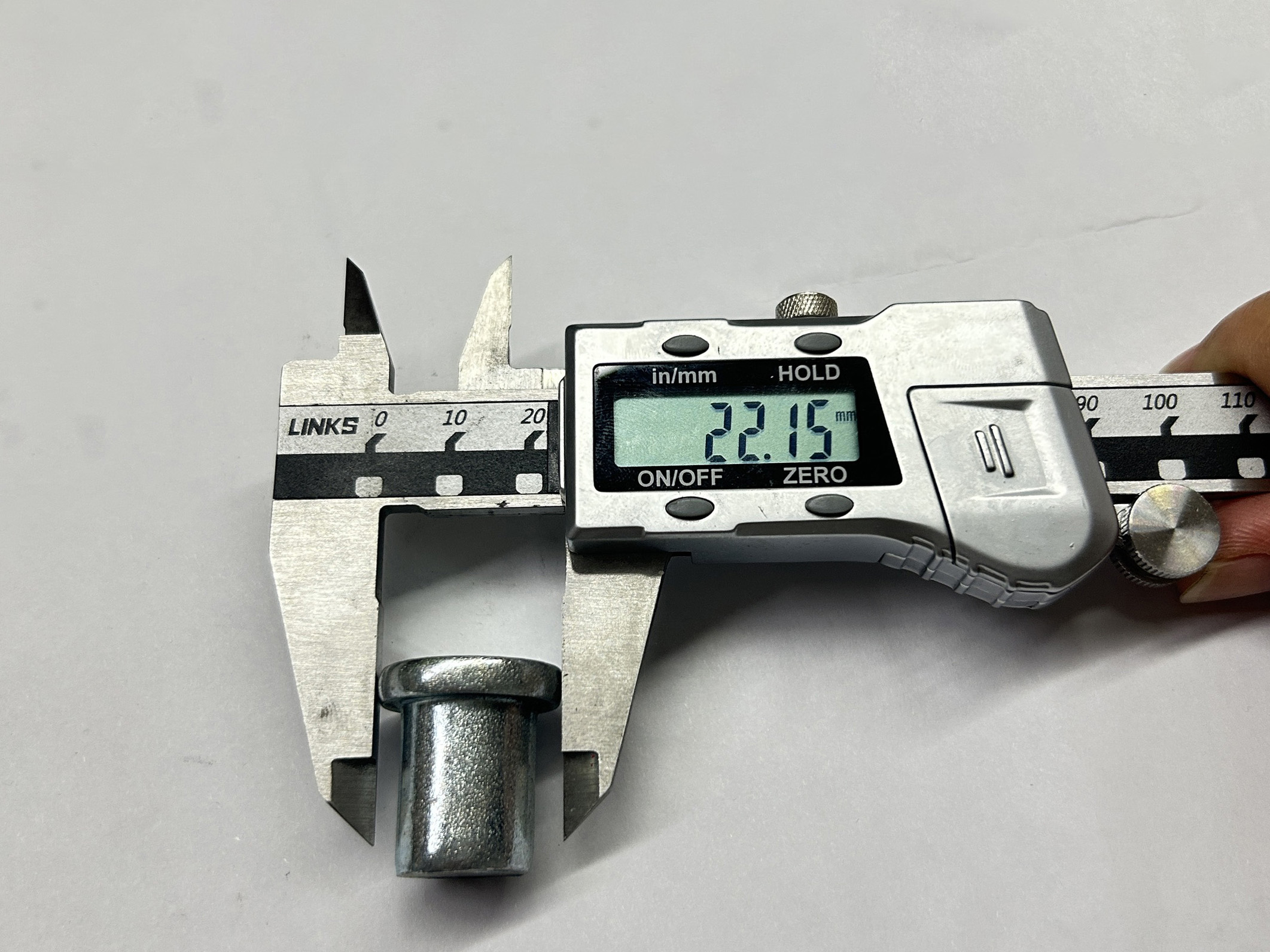 Dimensioni rivetto accoppiatore per ponteggi