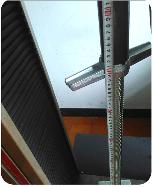 Test di qualità del jack di impalcature