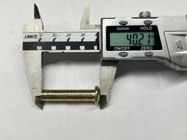 Dimensioni del rivetto per accoppiatore per ponteggi pressato nel Regno Unito