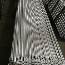 Sistema di impalcature ringlock zincato immerso a caldo Braccia diagonale