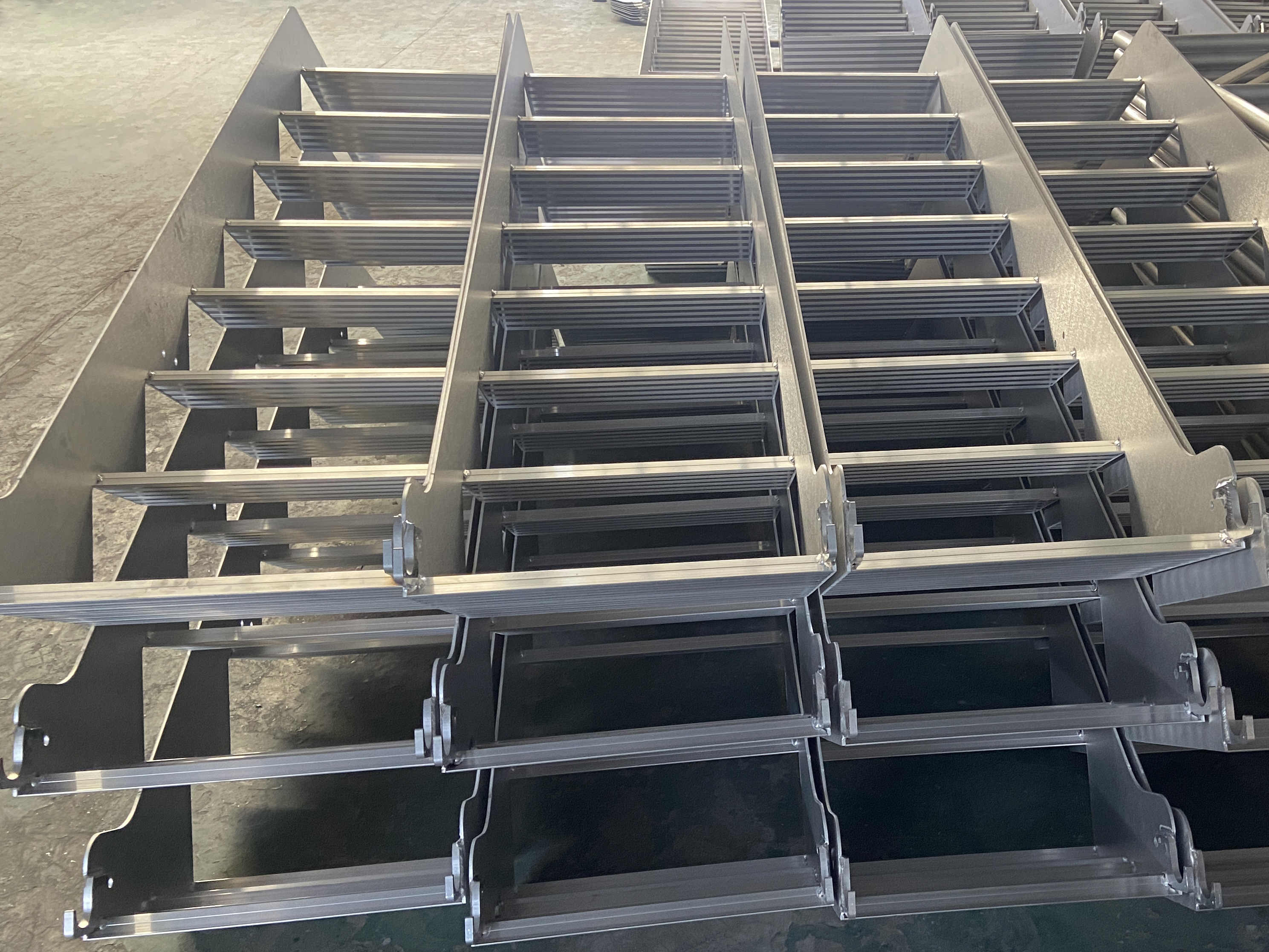 aluminum ringlock stair Scapa Ringlock in alluminio