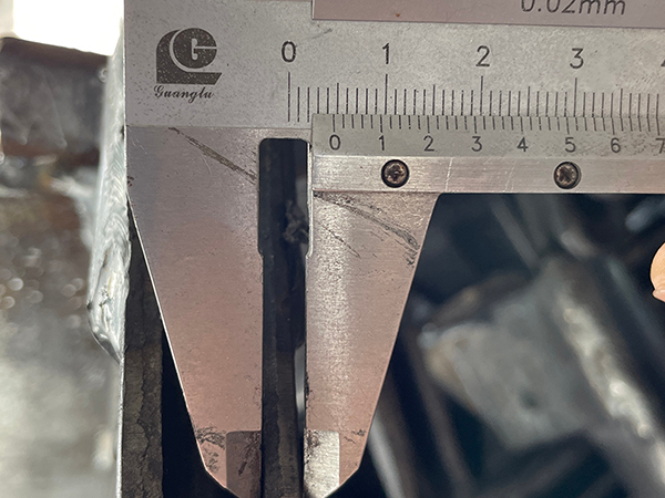 Ispezione dimensionale del registro delle impalcature Kwikstage