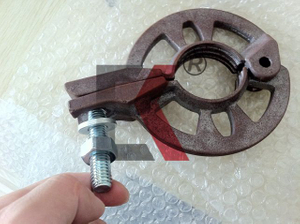 Far cadere il morsetto di anello rotondo delle impalcature forgiate