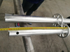 Hot Dip Galvanized HDG 2M Ringlock Punclaffolding Vertical Standard