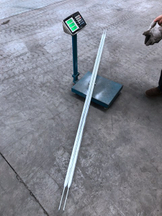 Braccia incrociata di impalcature con cornice pre -zincata