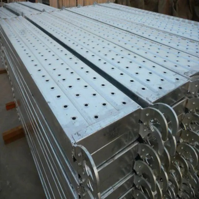 Piattaforma di lavoro di lavoro da 2 mm Platform Galvanized Steel Hook Plank