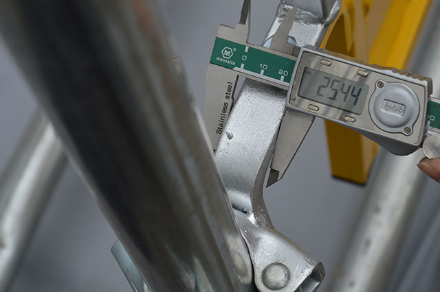 Accesso alla scala a molla Accesso Gate di sicurezza delle impalcature