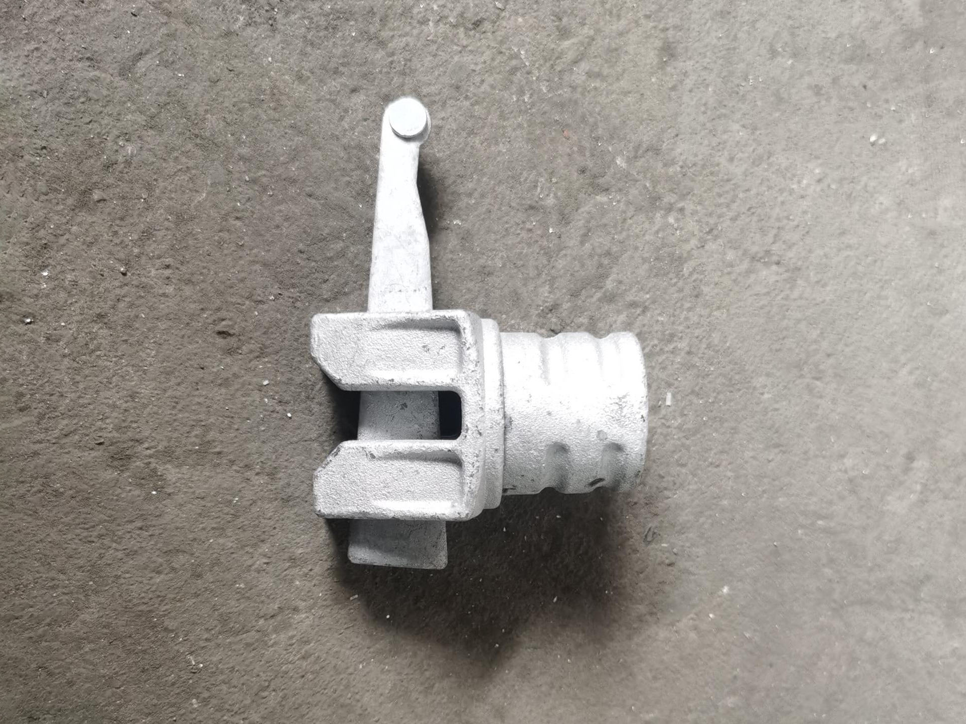 Testa del libro mastro con impalcature Ringlock