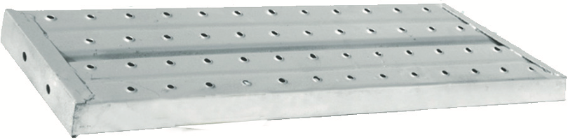 Plancia d'acciaio di impalcatura