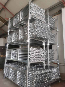 Accessori per impalcature pallet zincato in acciaio impalcatura