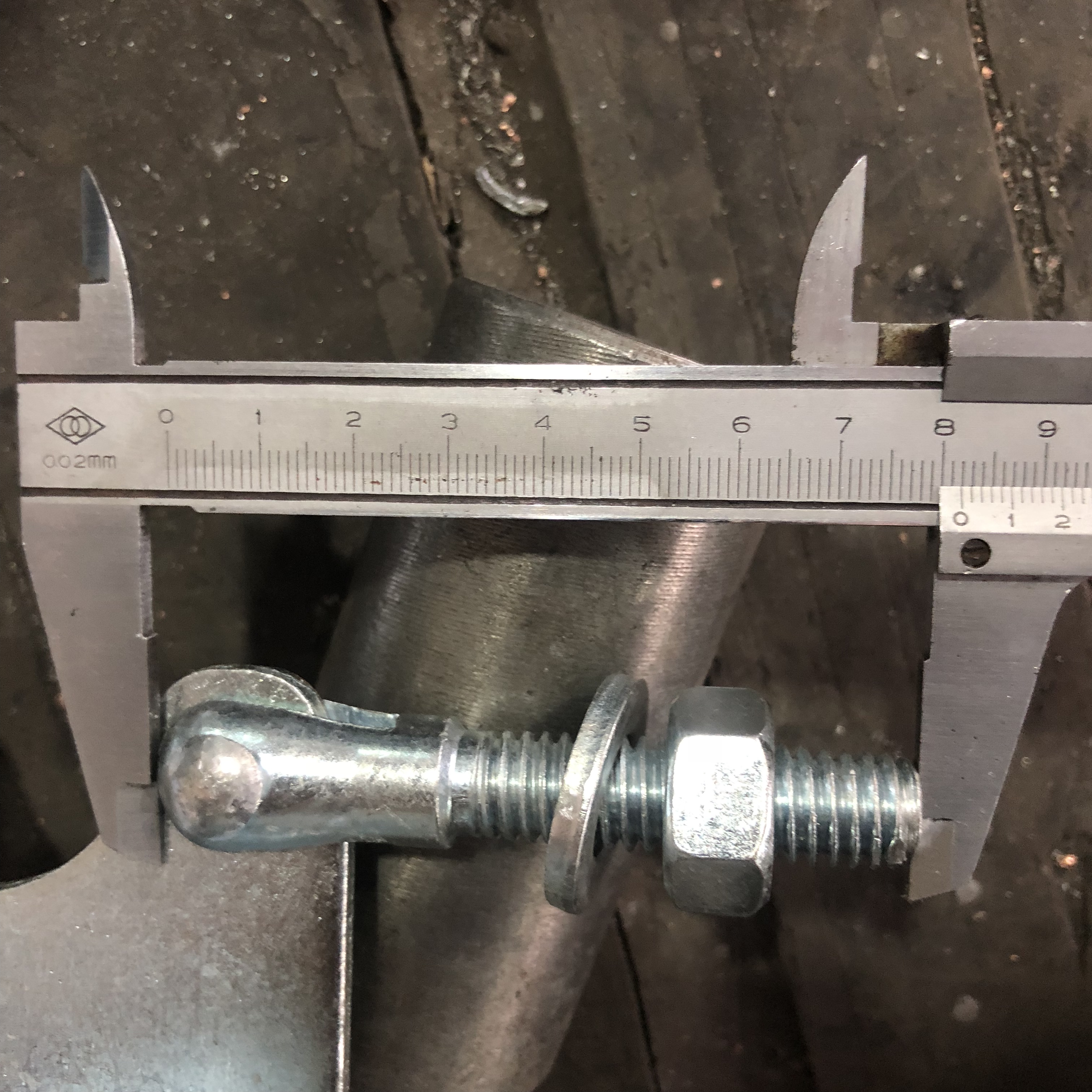 Dimensioni accoppiatore di fissaggio scheda 