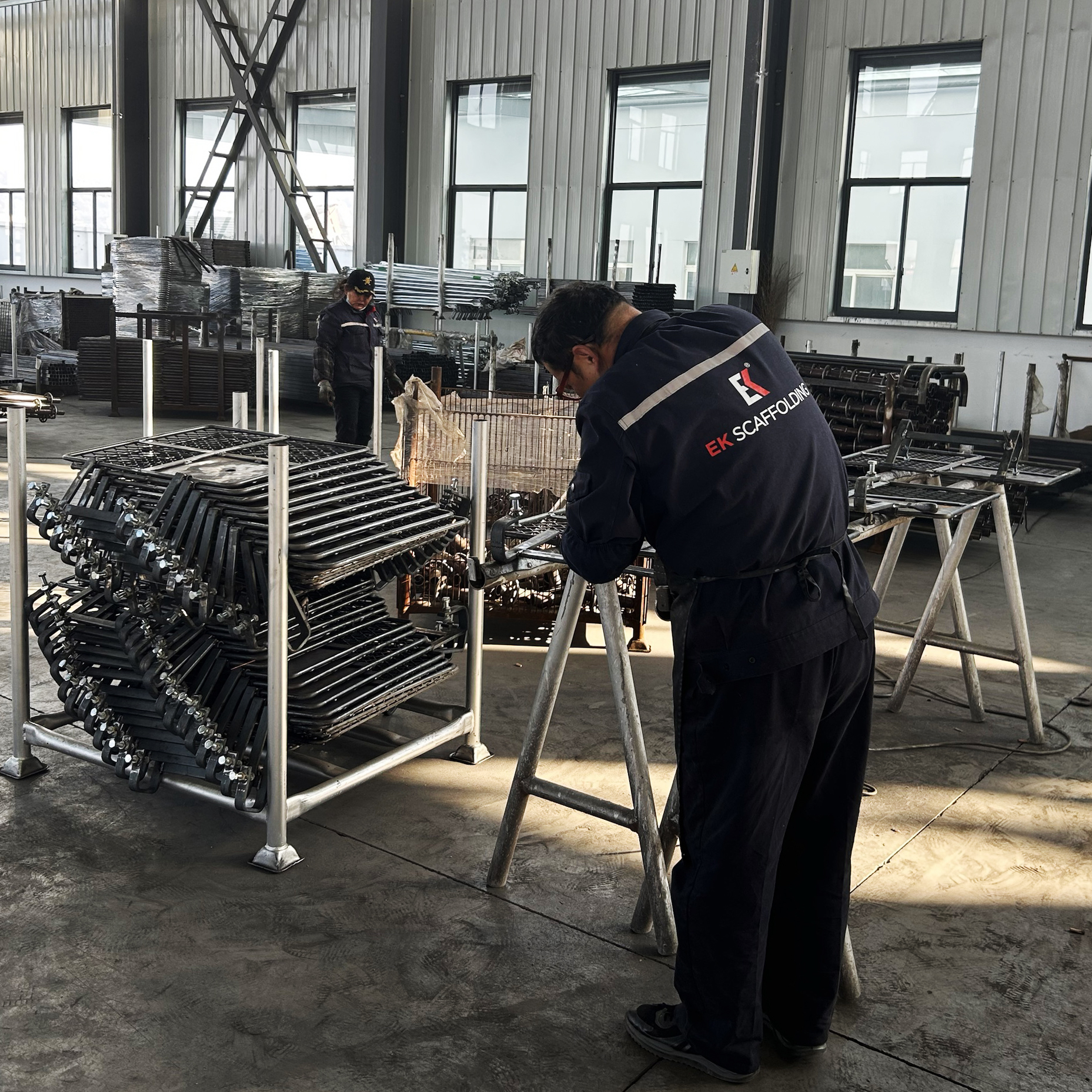 Porta della trappola delle impalcature