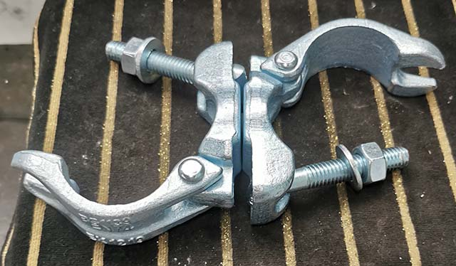 Droping forgiato accoppiatore girevole zincato galvanizzato