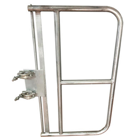 Gate di accesso alla scala dell'impalcatura zincato elettrico