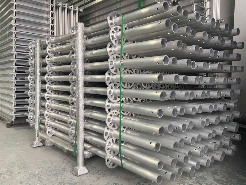 impalcature Ringlock in alluminio