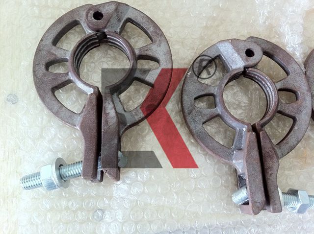 Far cadere il morsetto di anello rotondo delle impalcature forgiate